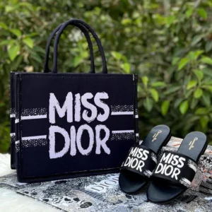 Stylish Miss Dior Graffiti Book Bag Large With Og Box For Women (BOT2869) - stayhit.in