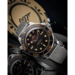 Stylish Omega Seamaster Diver 300m Watch Automatic Black For Men (SOS548) - stayhit.in
