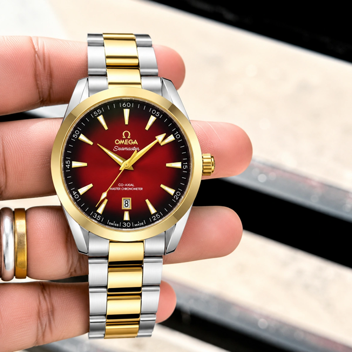 Stylish Omega Seamaster Watch For Men (BOT3027) - stayhit.in Stylish Omega Seamaster Watch For Men (BOT3027) - stayhit.in