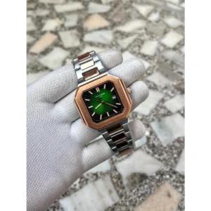 Stylish Patek Philippe Watch Green Dial For Men (BOT3732) - stayhit.in
