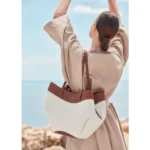 Stylish Polene Cyme Edition Bag Beige For Women (BOT3872) - stayhit.in