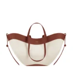Stylish Polene Cyme Edition Bag Beige For Women (BOT3872) - stayhit.in
