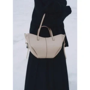 Stylish Polene Cyme Mini Bag Edition Textured Mist With Box For Women (BOT2621) - stayhit.in