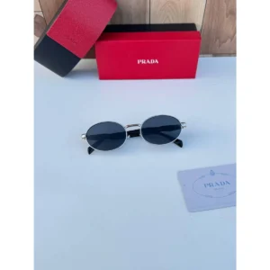 Stylish Prada Sunglasses Silver Black For Men (BT222) - stayhit.in
