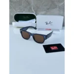 Stylish Rayban 0840 Sunglass Blue Brown For Men (BT182) - stayhit.in