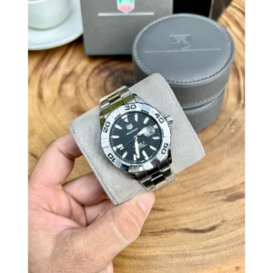 Stylish Tag Heuer Aquaracer Watch Black Dial For Men (LAB1027) - stayhit.in