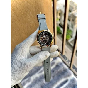 Stylish Tommy Hilfiger Automatic Watch Silicon Grey For Men (BOT3895) - stayhit.in