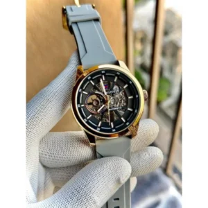 Stylish Tommy Hilfiger Automatic Watch Silicon Grey For Men (BOT3895) - stayhit.in