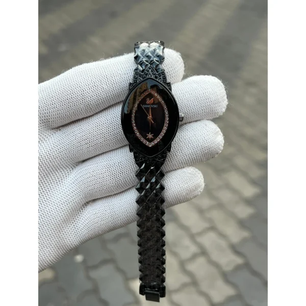 Swarovski Watch Black For Women