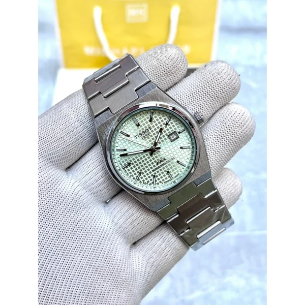 Tissot Prx Watch Silver Chain Strap For Men
