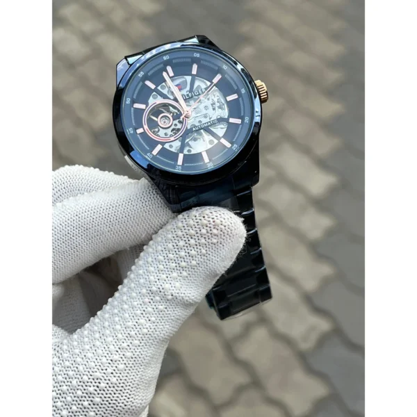 Tommy Hilfiger Automatic Watch Chain Blue For Men Tommy Hilfiger Automatic Watch Chain Blue For Men
