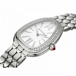 Trendy Bvlgari Watch Serpenti Seduttori Diamond Silver For Women (SUP804) - stayhit.in