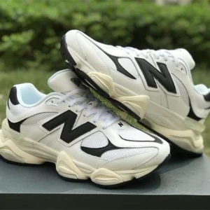 Elegant New Balance 9060 Shoes Black White For Men (SUP2939) - stayhit.in