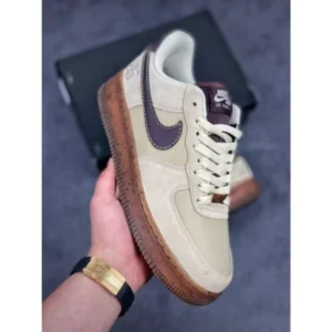 Elegant Nike Air Force 1 Low Shoes Coffee For Men (SUP1389) - stayhit.in