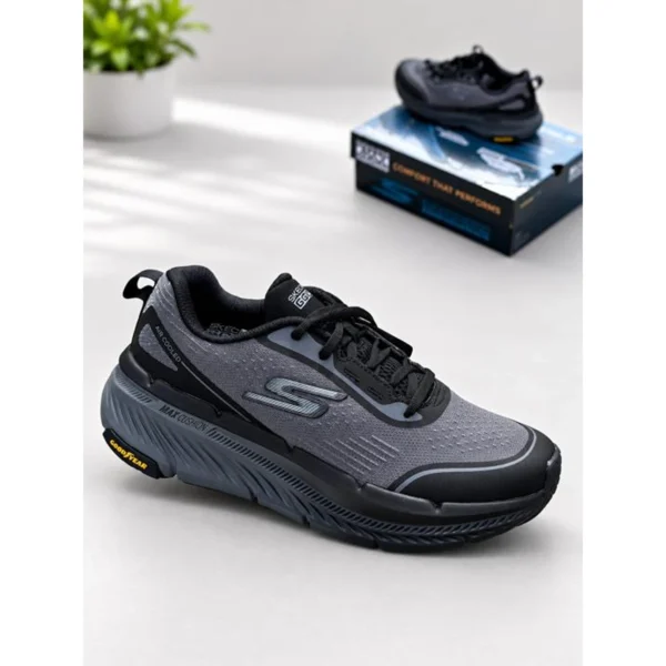 Elegant Skechers Max Cushion Shoes 2.0 Grey Black For Men (SUP1905) - stayhit.in Elegant Skechers Max Cushion Shoes 2.0 Grey Black For Men (SUP1905) - stayhit.in