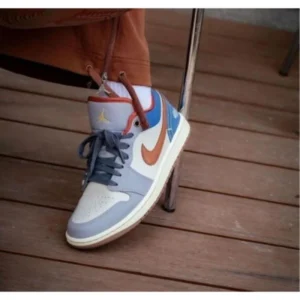 Imported Air Jordan 1 Low Shoes Repaired Denim For Men (SUP1250) - stayhit.in