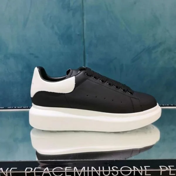 Imported Alexandar Mcqueen Shoes Black White For Men (HS1507) - stayhit.in