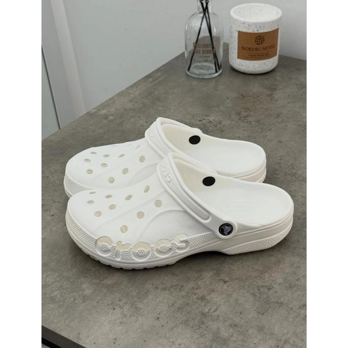Imported Crocs Baya Clogs White For Men (HS1470) - stayhit.in Imported Crocs Baya Clogs White For Men (HS1470) - stayhit.in