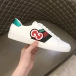 Imported Gucci Ace Low Shoes Gg Apple Patch White For Men (SUP3166) - stayhit.in