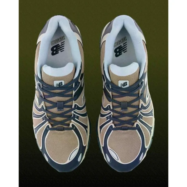Imported New Balance 1890 Baklava Shoes Abzorb Brown Grey For Men (SUP3196) - stayhit.in