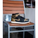 Imported Nike Air Jordan 1 Retro Shoes High Og Black Gold For Men (SUP2986) - stayhit.in