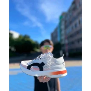 Imported On Running Cloudboom Shoes Strike White Orange For Men (SUP1885) - stayhit.in