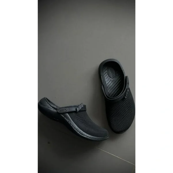 Luxury Crocs Literide 360 Clogs Black For Men (HS1543) - stayhit.in