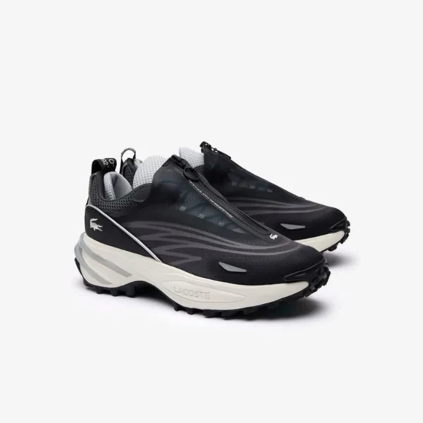 Luxury Lacoste Audyssor Trail Shoes Black White For Men (SUP3265) - stayhit.in