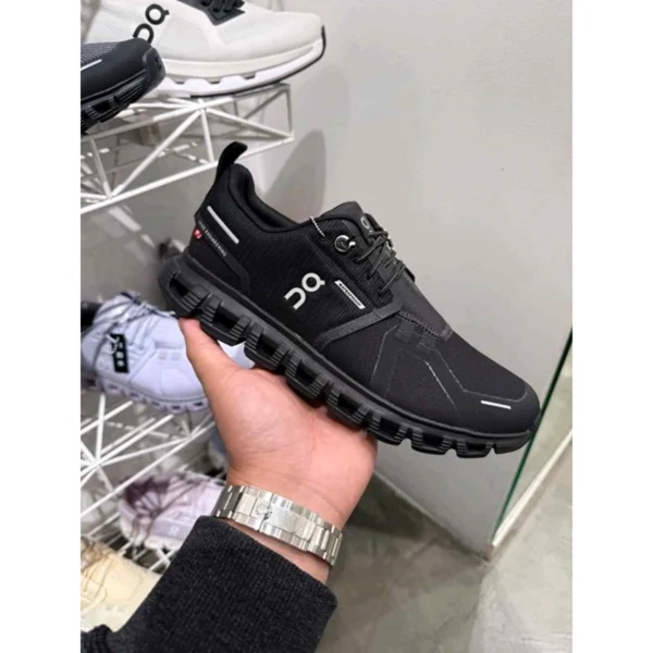 Luxury On Cloud 5 Waterproof Shoes Running Full Black For Men (SUP1758) - stayhit.in