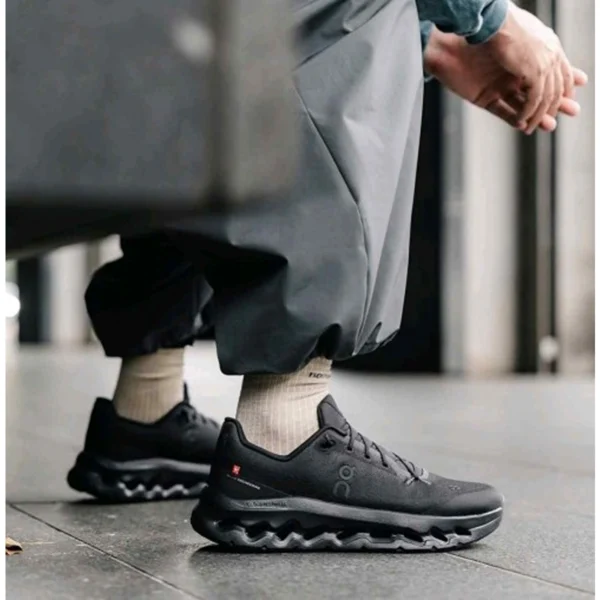 Luxury On Cloudtilt Eclipse Shoes All Black For Men (SUP1754) - stayhit.in