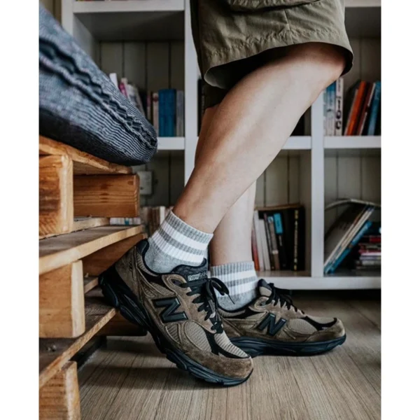 Premium Jjjjound X New Balance Shoes Brown Black For Men (SUP3406) - stayhit.in