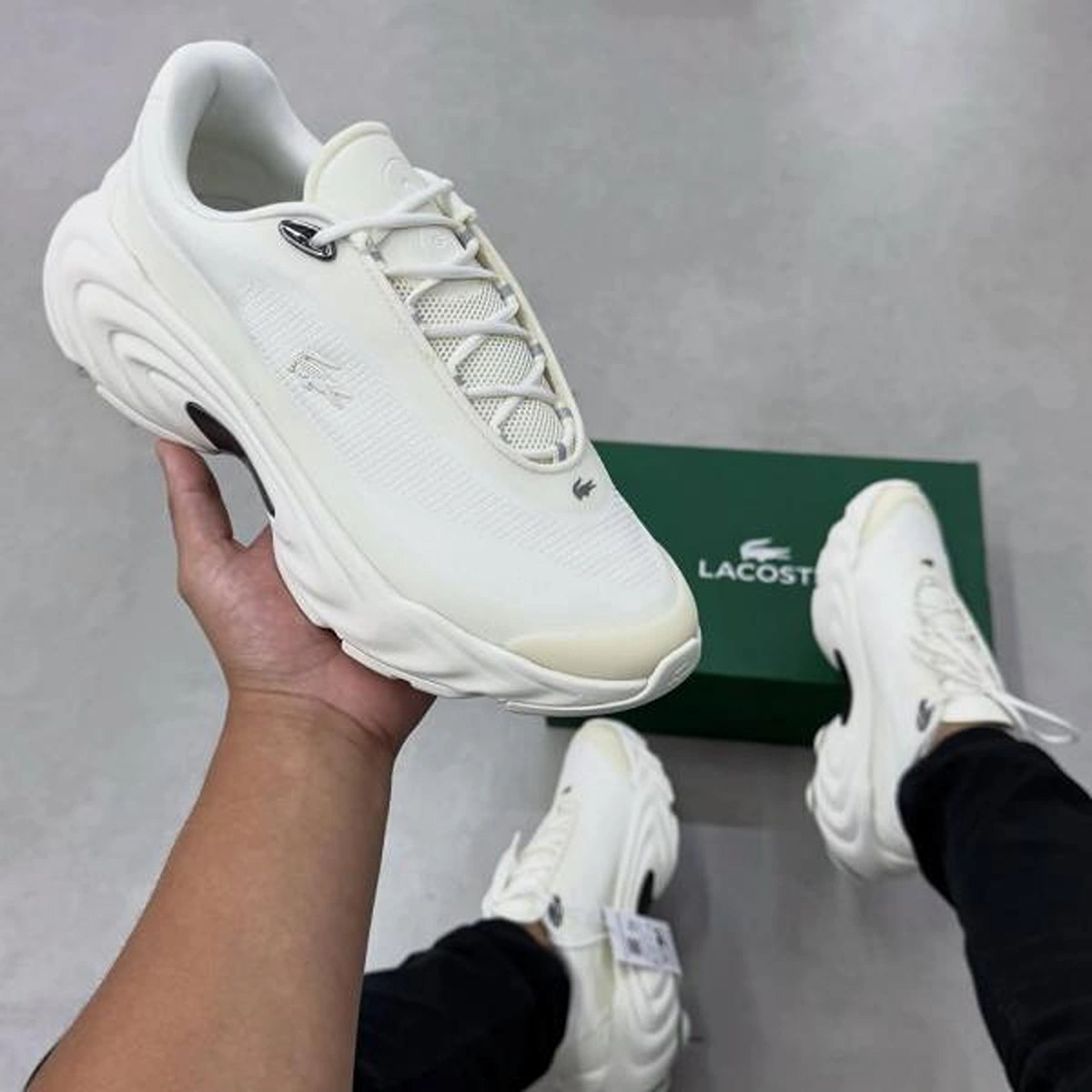 Premium Lacoste Spinor Shoes White For Men (SUP1857) - stayhit.in Premium Lacoste Spinor Shoes White For Men (SUP1857) - stayhit.in