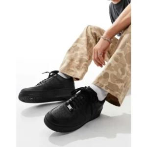 Premium Nike Air Force 1 Low Shoes Black For Men (SUP1699) - stayhit.in