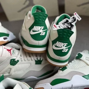Premium Nike Jordan Retro 4 Shoes Sb Pine Green For Men (SUP3414) - stayhit.in
