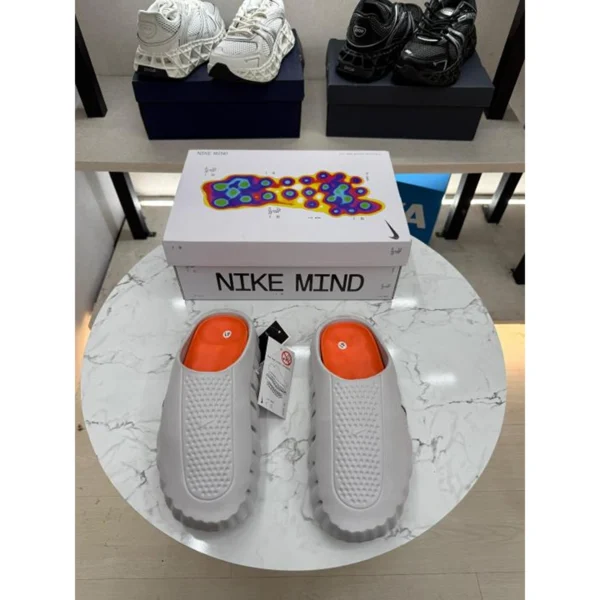 Premium Nike Mind 001 Mules Grey For Men (SUP1091) - stayhit.in Premium Nike Mind 001 Mules Grey For Men (SUP1091) - stayhit.in