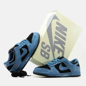 Premium Nike Sb Dunk Low X Supreme Ocean Shoes For Men (SUP3401) - stayhit.in