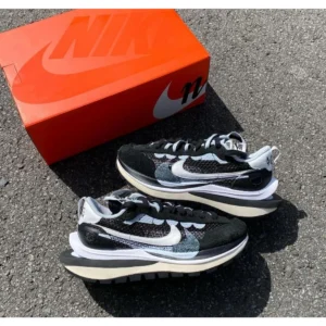 Premium Nike X Sacai Vapor Waffle Shoes Black White For Men (SUP2965) - stayhit.in