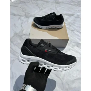 Premium On Cloud Status Shoes Black White For Men (SUP1321) - stayhit.in