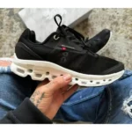Premium On Cloud Status Shoes Black White For Men (SUP1426) - stayhit.in