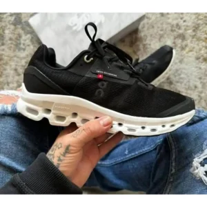 Premium On Cloud Status Shoes Black White For Men (SUP1426) - stayhit.in