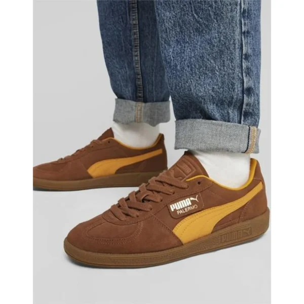 Premium Puma Palermo Shoes Brown Mushroom For Men (SUP3517) - stayhit.in