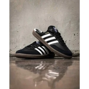 Stylish Adidas Samba Shoes Black White For Men (SUP3063) - stayhit.in
