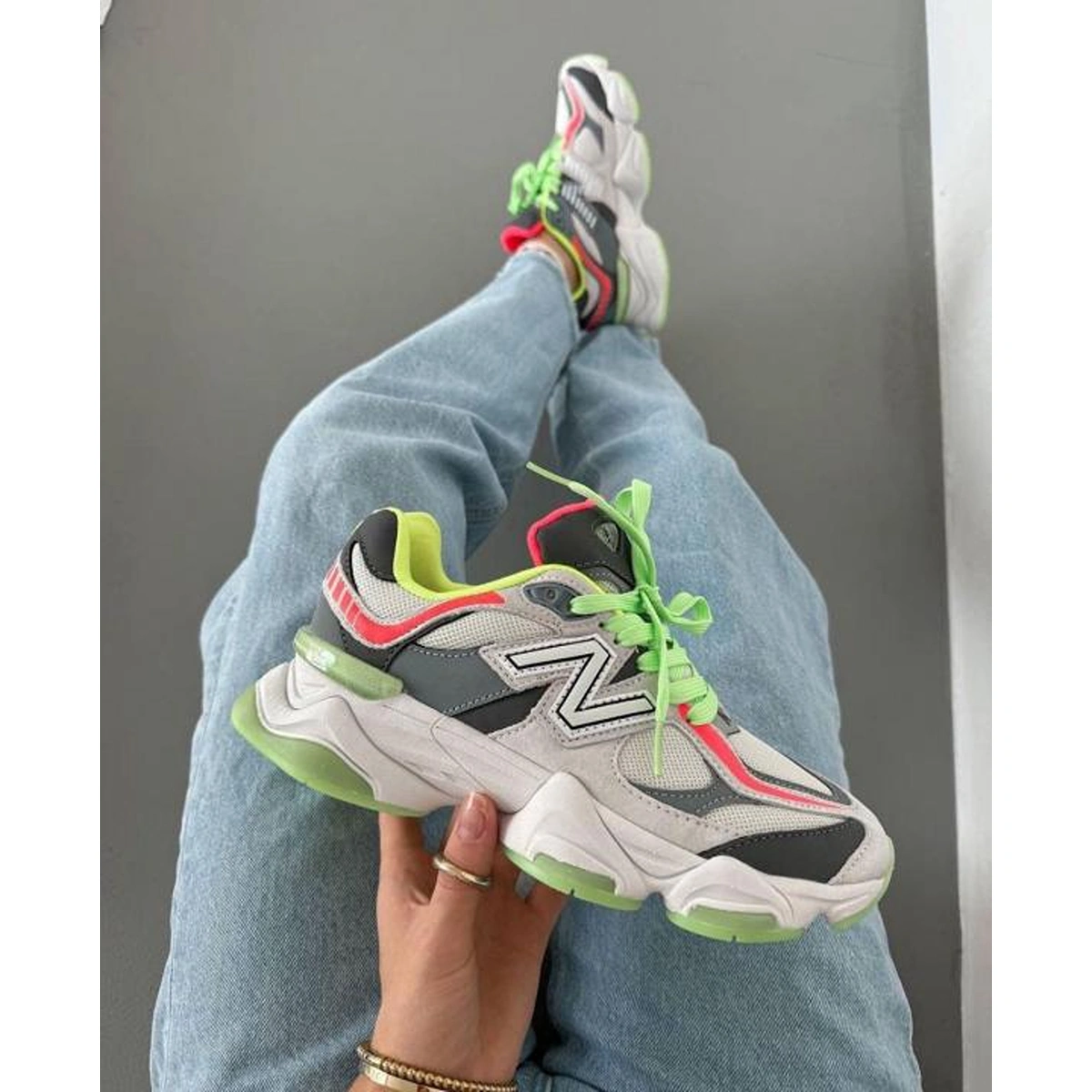 Stylish Dtlr X New Balance 9060 Shoes Glow For Men (SUP2877) - stayhit.in