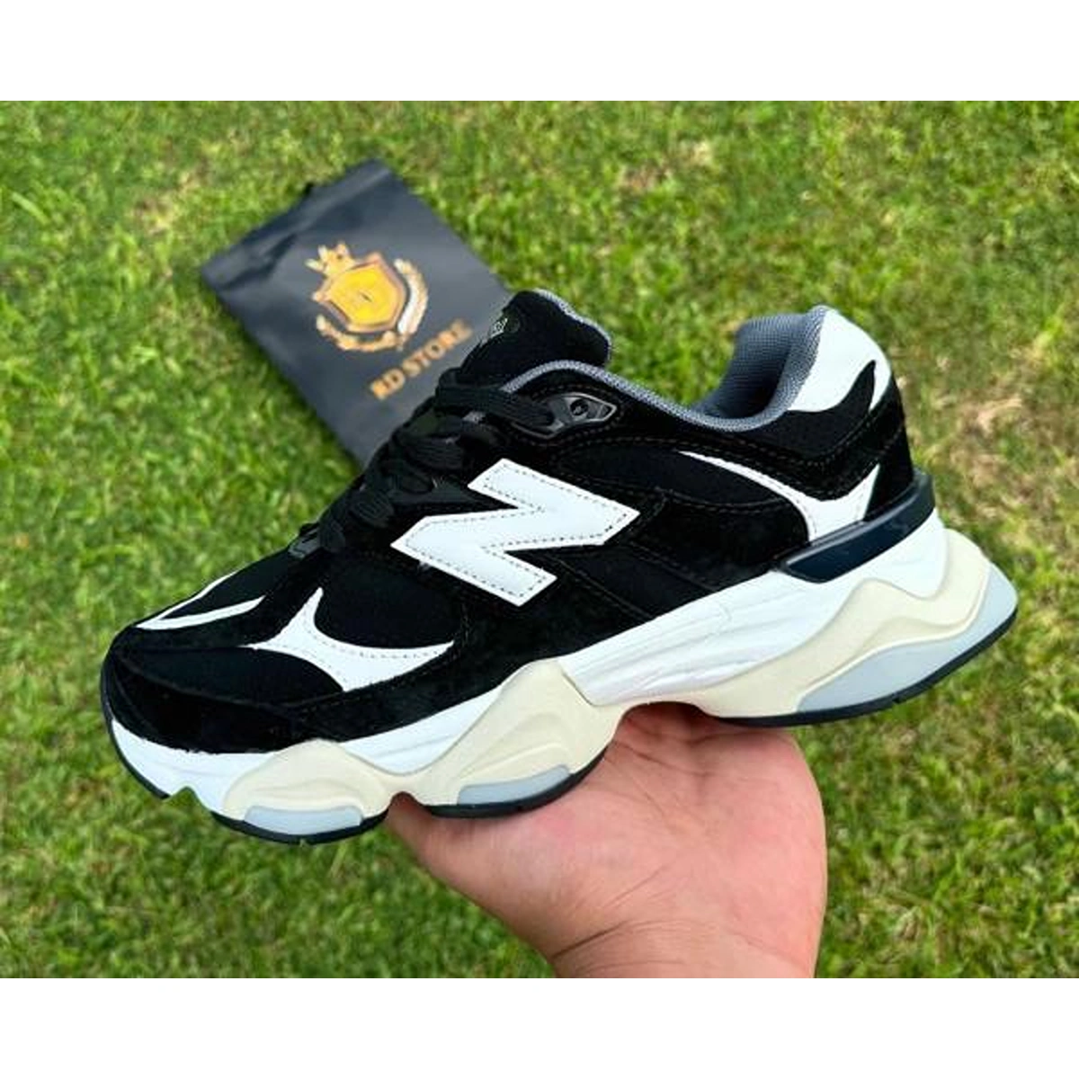 Stylish New Balance 9060r Shoes Black White For Men (SUP3466) - stayhit.in Stylish New Balance 9060r Shoes Black White For Men (SUP3466) - stayhit.in