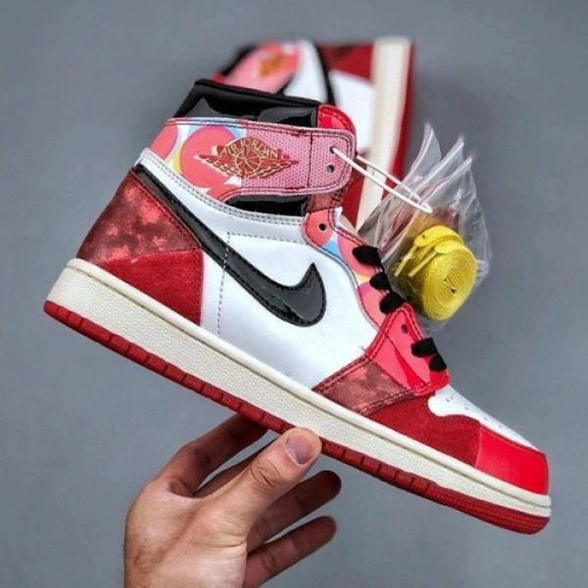 Stylish Nike Air Jordan 1 Shoes Across The Spider Verse For Men (SUP3009) - stayhit.in Stylish Nike Air Jordan 1 Shoes Across The Spider Verse For Men (SUP3009) - stayhit.in