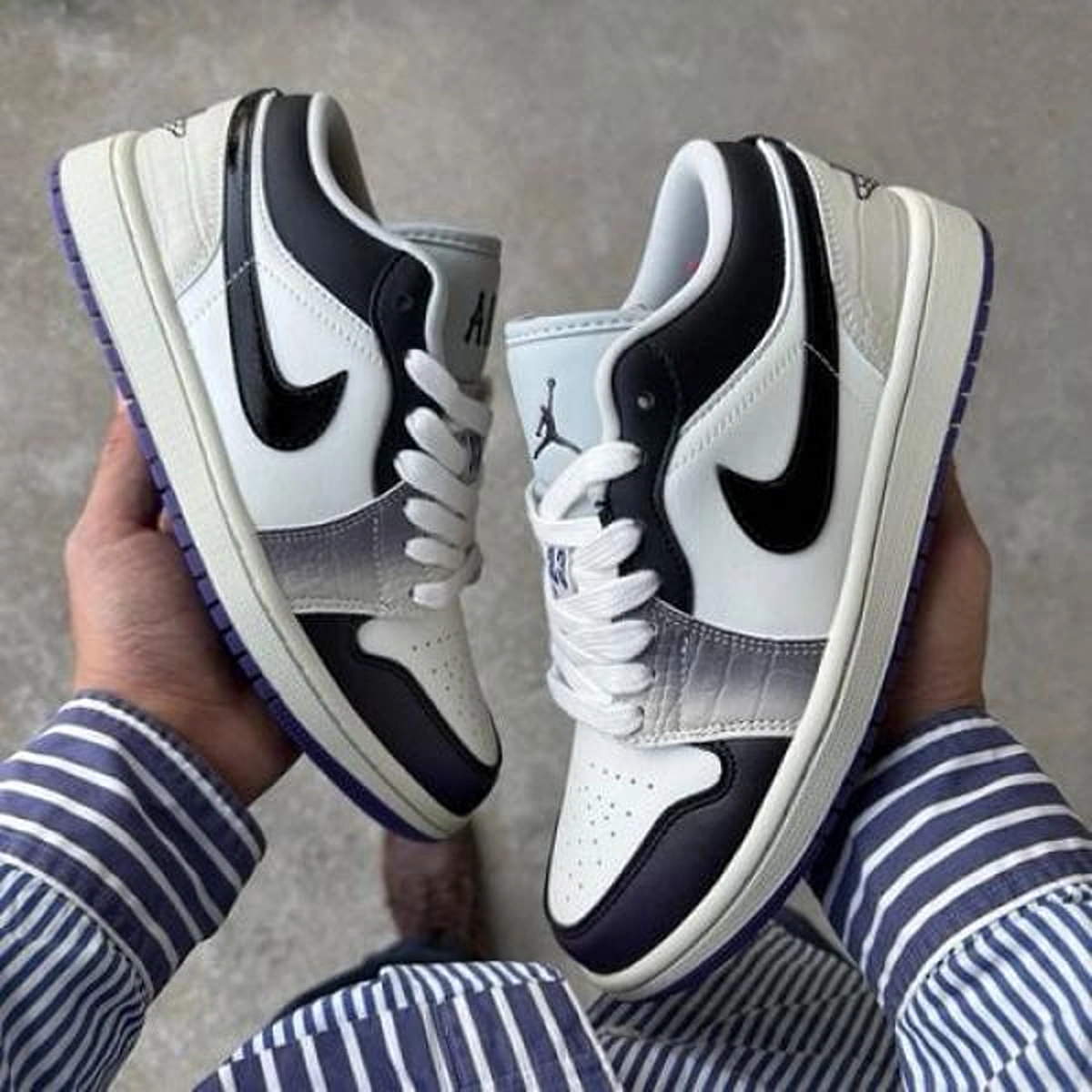 Stylish Nike Air Jordan 1 Shoes Low Se Punk Rock For Men (SUP1372) - stayhit.in
