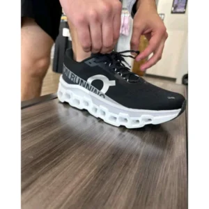 Stylish On Cloud 6 Coast Shoes Black Rock For Men (SUP3067) - stayhit.in