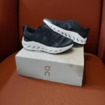 Stylish On Cloudleap Shoes Black White For Men (SUP2886) - stayhit.in