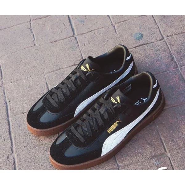 Stylish Puma Army Club Era Shoes Black White For Men (SUP3252) - stayhit.in