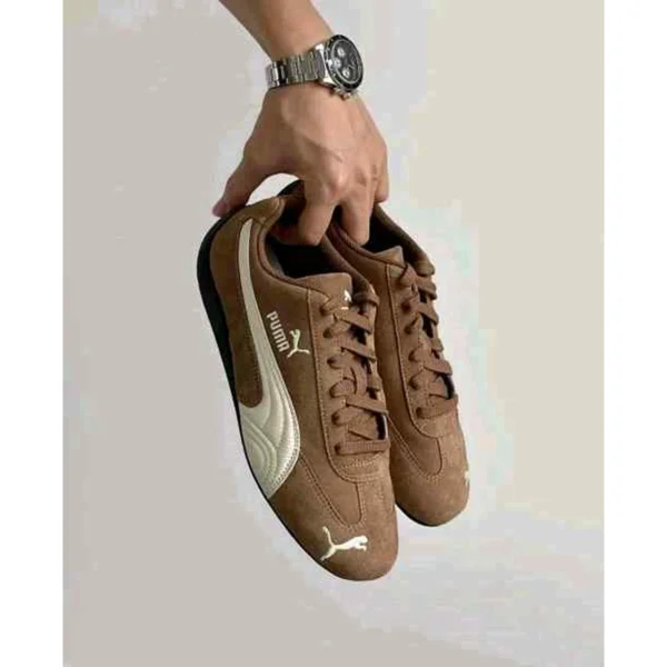 Stylish Puma Speedcat Archive Haute Shoes Coffee Frosted For Men (SUP1705) - stayhit.in